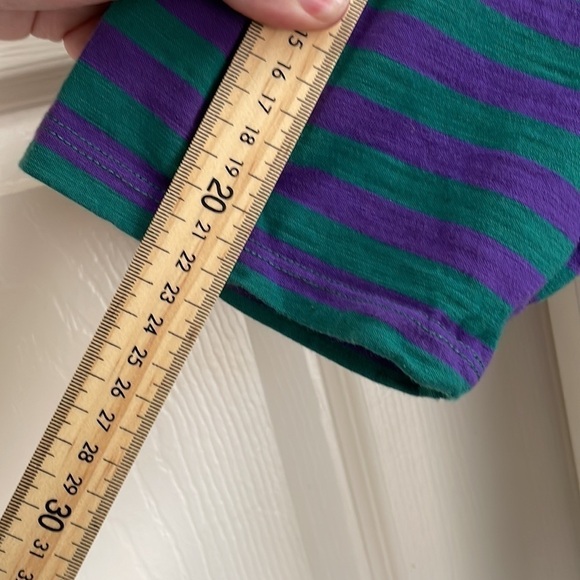 GUESS x A$ap - 90s Vintage Shirt - Green Purple - XS - Picture 8 of 10